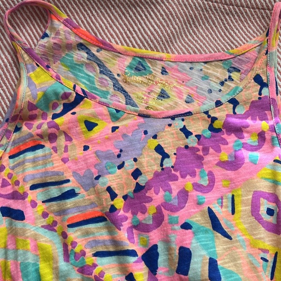 Lilly Pulitzer Tassle Tank Top - LIKE NEW! - Picture 3 of 3